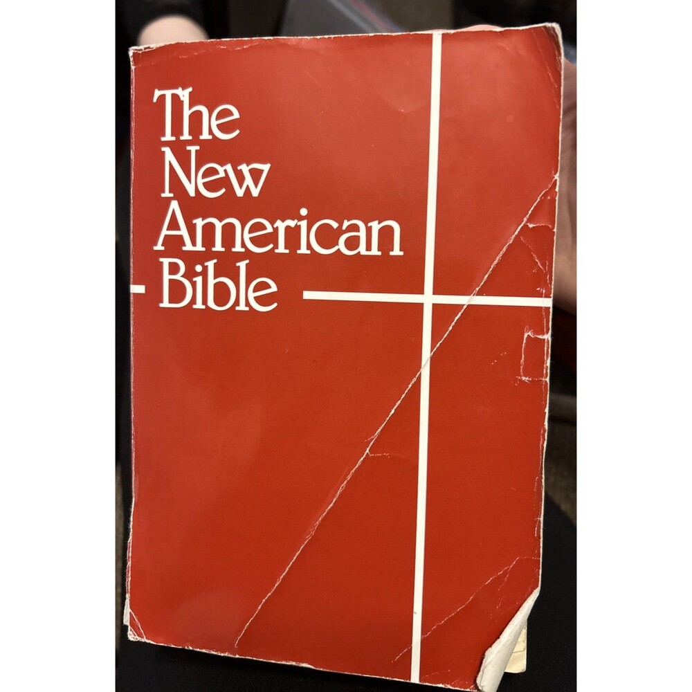 The New American Bible Catholic Edition Red Paperback World Publishing Vintage